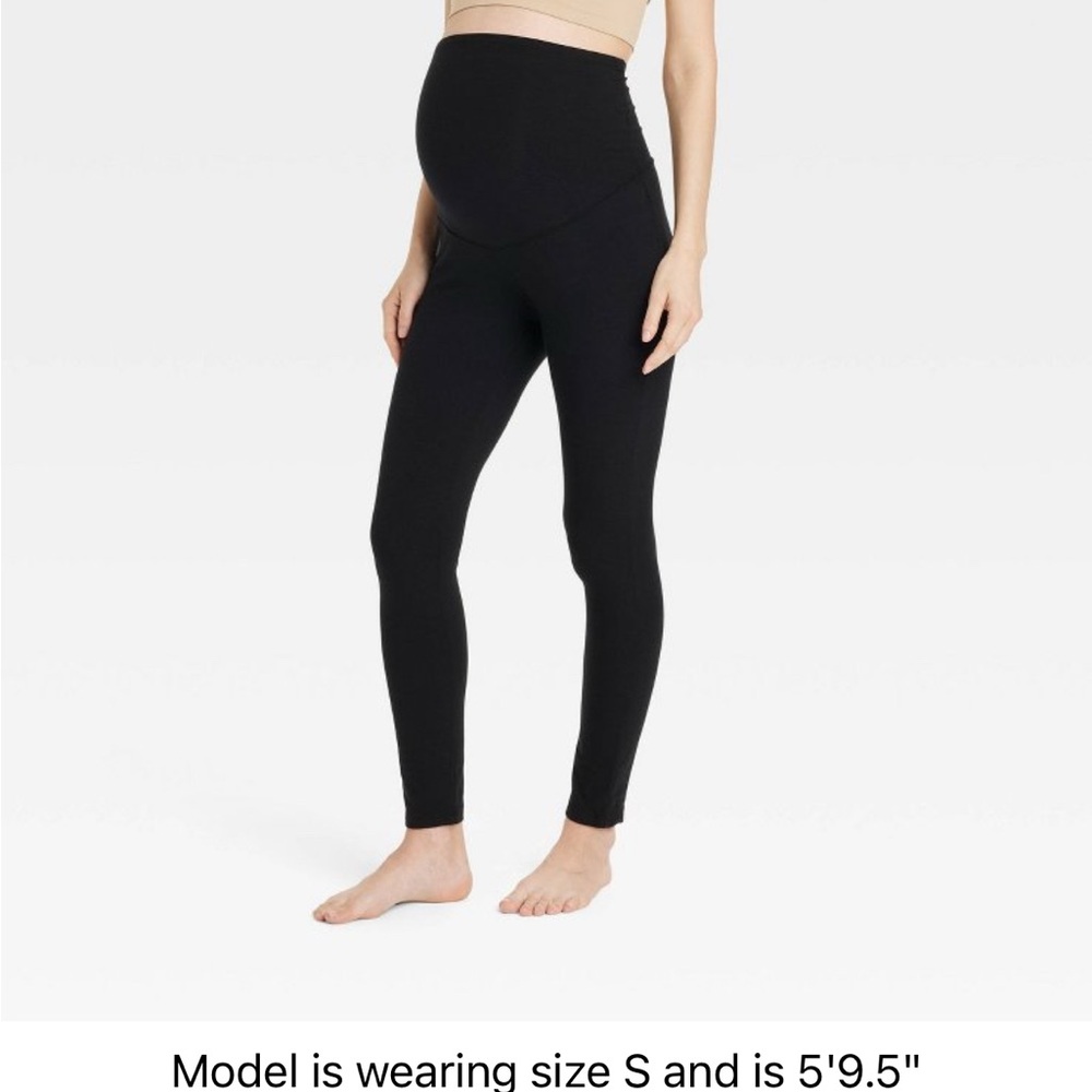 Black Maternity Leggings